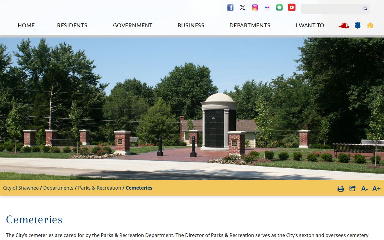 Official Shawnee cemetery records information for historical family research